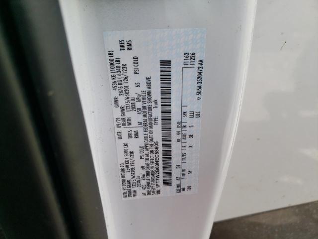 2022 FORD F250 SUPER 1FT7W2B60NEC58605