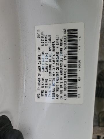 2016 HONDA ACCORD EXL - 1HGCR3F8XGA006749