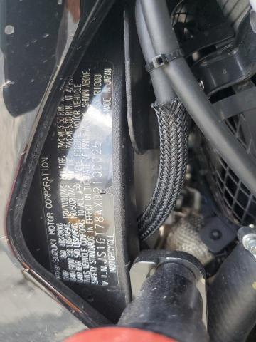 2013 SUZUKI GSX-R1000 JS1GT78AXD2100025