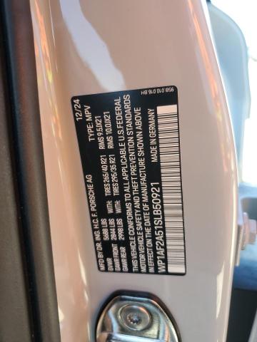 2025 PORSCHE MACAN GTS WP1AF2A51SLB50921