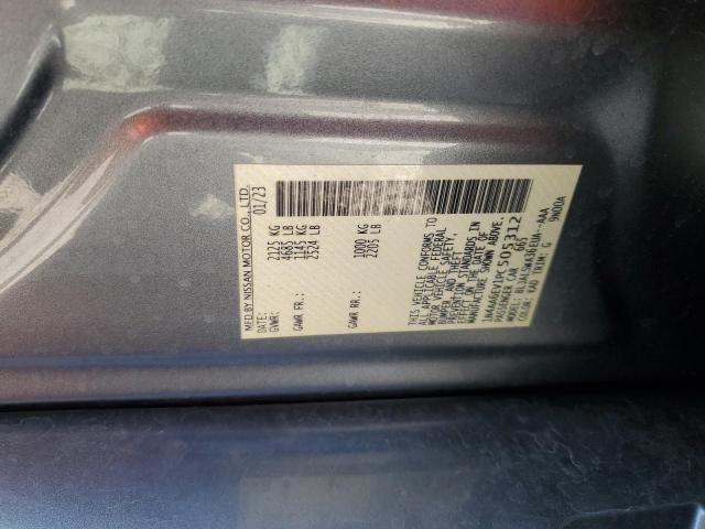 2023 NISSAN MAXIMA SR 1N4AA6EV1PC505312