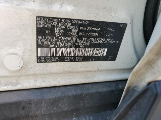 2020 TOYOTA RAV4 LIMITED JTMDWRFV1LD527162