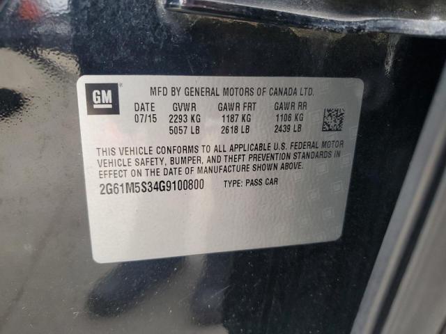 2016 CADILLAC XTS LUXURY 2G61M5S34G9100800