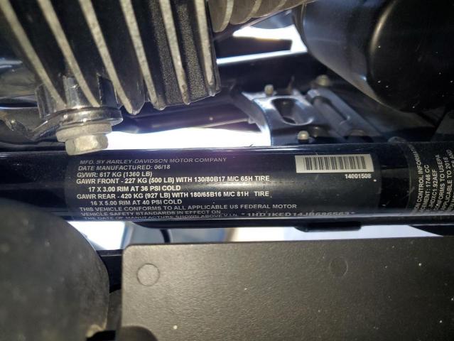 2018 HARLEY-DAVIDSON FLHTK ULTR 1HD1KED14JB686563