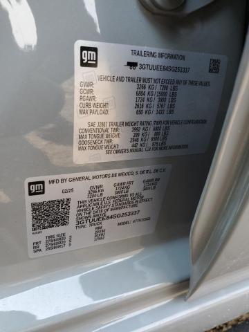 2025 GMC SIERRA K15 3GTUUEE84SG253337