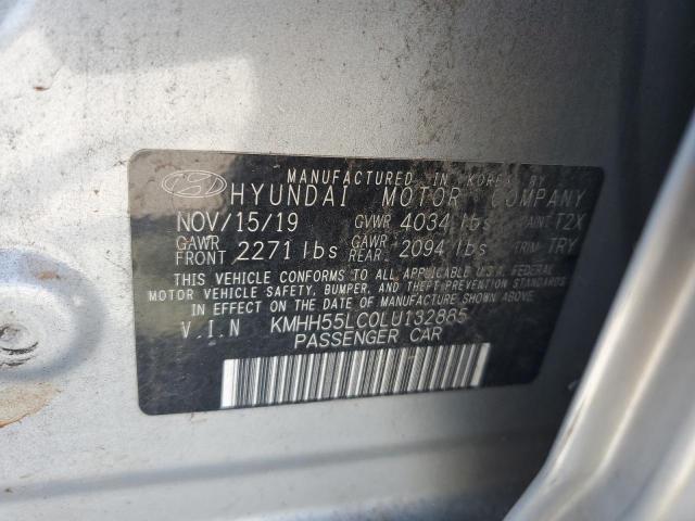 2020 HYUNDAI ELANTRA GT N LINE KMHH55LC0LU132885