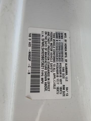 2013 HONDA ODYSSEY TO - 5FNRL5H92DB073621