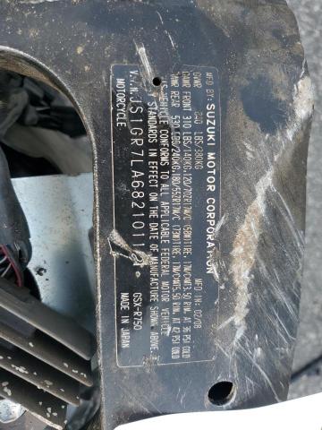 2008 SUZUKI GSX-R750 JS1GR7LA682101121
