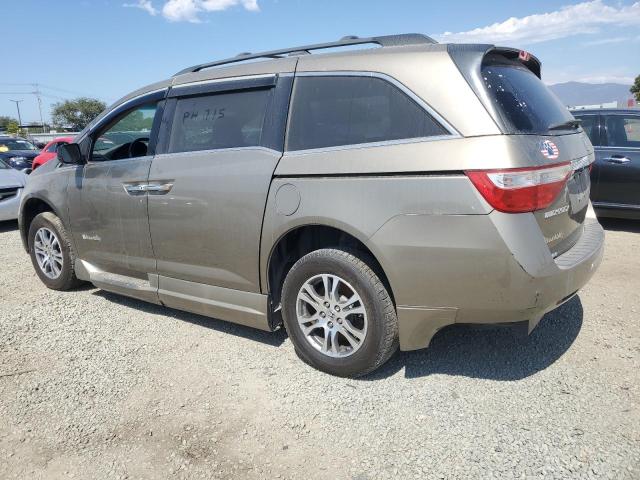 HONDA ODYSSEY EX 2012 tan  Gasoline 5FNRL5H67CB071870 photo #3