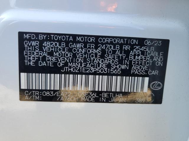 2023 LEXUS IS 350 F S JTHGZ1E23P5031565