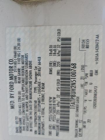 2022 FORD MUSTANG 1FATP8UH2N5100768