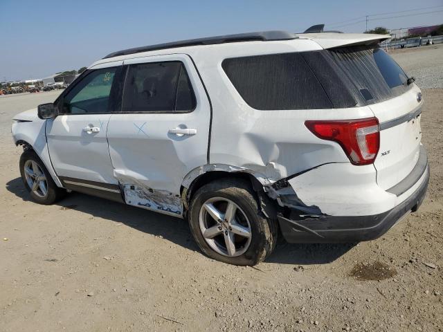 FORD EXPLORER X 2019 white  gas 1FM5K7D83KGB28747 photo #3