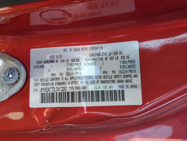 2020 MAZDA MX-5 MIATA CLUB JM1NDAC70L0413291