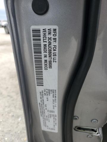 2022 JEEP COMPASS LATITUDE 3C4NJCBB6NT198080