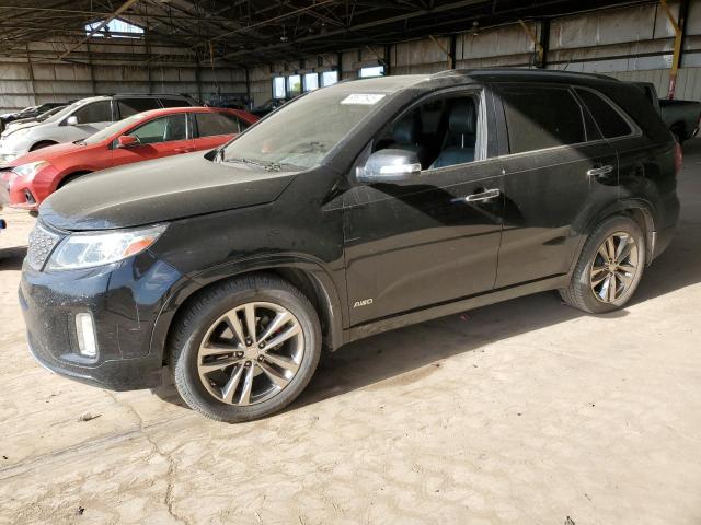 KIA SORENTO SX 2014 black  gas 5XYKWDA72EG468856 photo #1