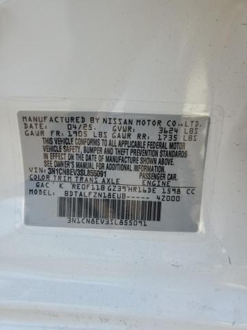 2025 NISSAN VERSA SV - 3N1CN8EV3SL855091