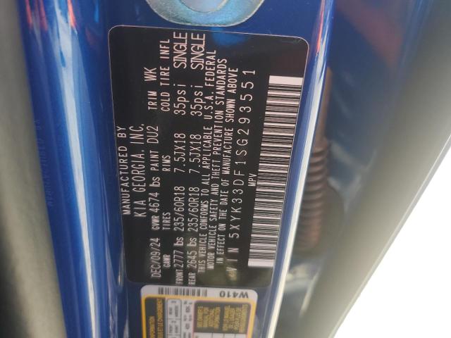 2025 KIA SPORTAGE E 5XYK33DF1SG293551