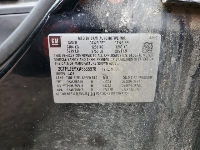 2010 GMC TERRAIN SLT - 2CTFLJEYXA6335978