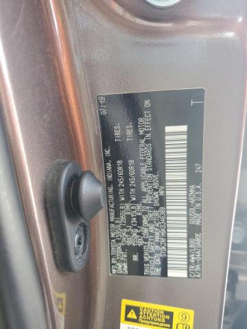 2019 TOYOTA HIGHLANDER 5TDKZRFH6KS346389