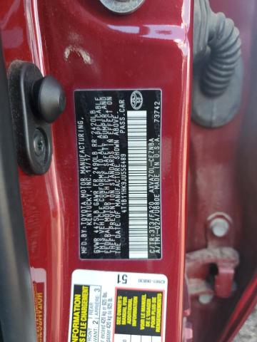 2018 TOYOTA CAMRY L - 4T1B11HK9JU556489