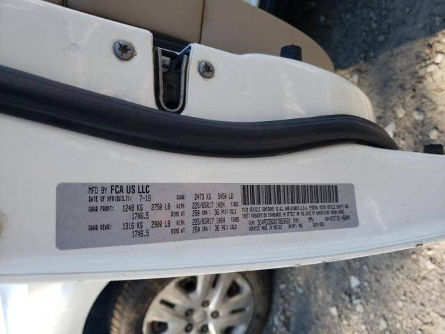 2019 DODGE JOURNEY SE 3C4PDCBG2KT853522