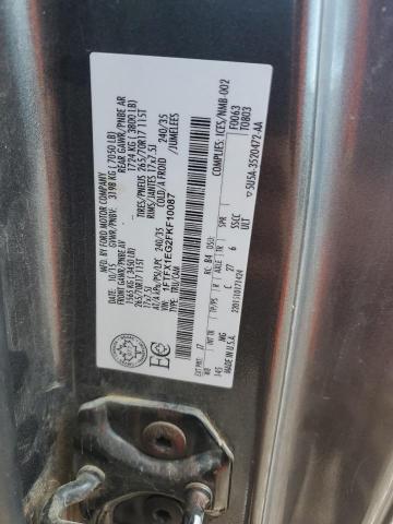 2015 FORD F150 SUPER - 1FTFX1EG2FKF10087