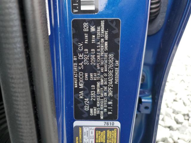 2024 KIA FORTE LX 3KPF24AD3RE760828