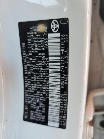 2020 TOYOTA COROLLA LE #3287684030