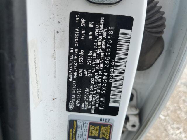 2016 KIA OPTIMA SX 5XXGW4L28GG075586