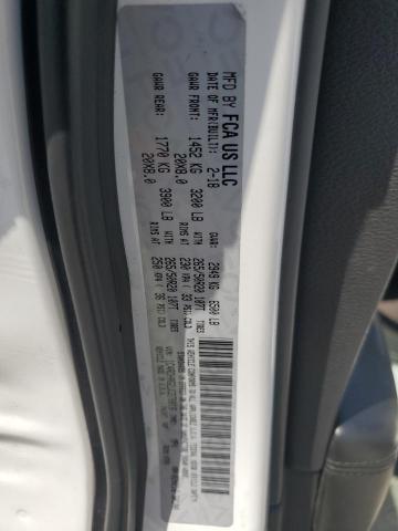 2018 DODGE DURANGO SXT #3301987414