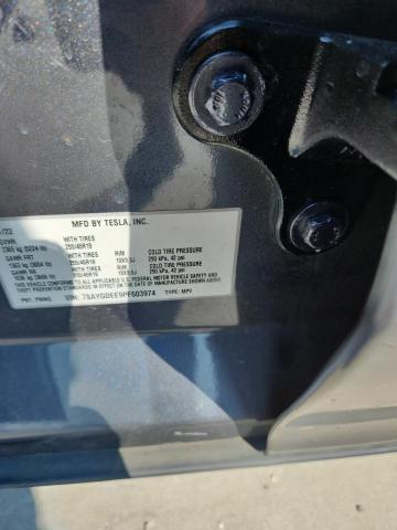 2023 TESLA MODEL Y 7SAYGDEE9PF603974