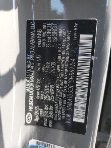 2025 HYUNDAI TUCSON SEL 5NMJB3DE1SH569254