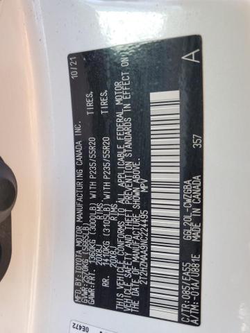 2022 LEXUS RX 350 2T2HZMAA9NC224495
