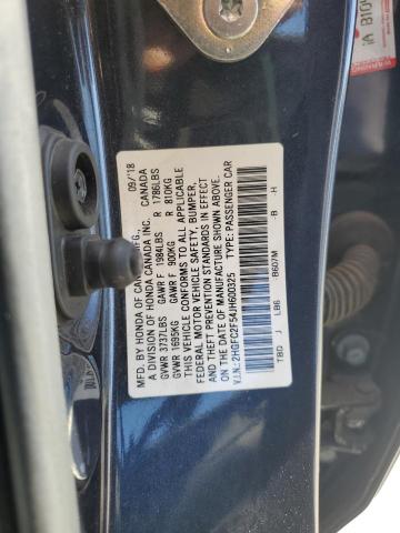 2018 HONDA CIVIC LX 2HGFC2F54JH600325
