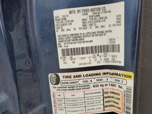 2014 FORD F150 SUPERCREW #3287724238