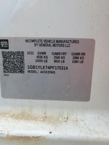 2023 CHEVROLET SILVERADO 1GB1YLE74PF170314