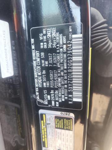 2016 HYUNDAI SANTA FE S 5XYZTDLB2GG379042