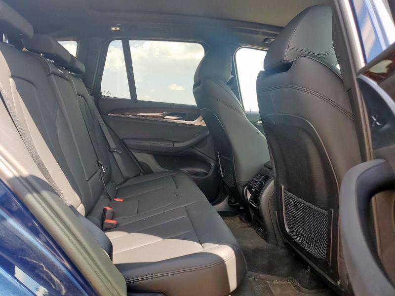 2021 BMW X3 XDRIVE3 5UXTY5C02M9H28324