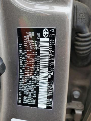 2019 TOYOTA COROLLA L 5YFBURHE9KP866189
