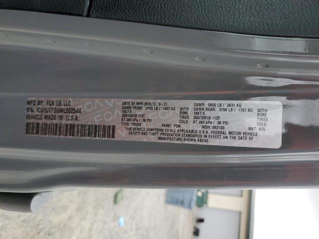 2021 JEEP GLADIATOR 1C6HJTFG0ML602544
