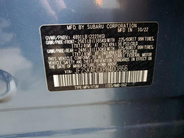 2023 SUBARU FORESTER P JF2SKAECXPH400866