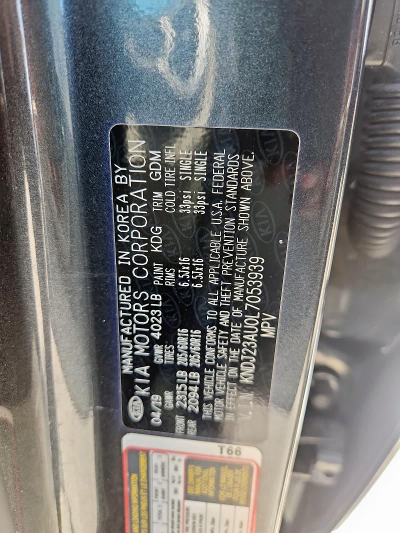 2020 KIA SOUL - KNDJ23AU0L7053939