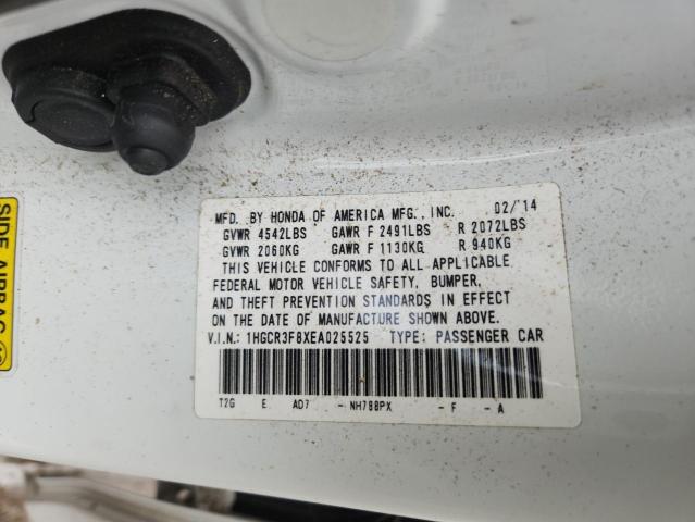 2014 HONDA ACCORD EXL - 1HGCR3F8XEA025525