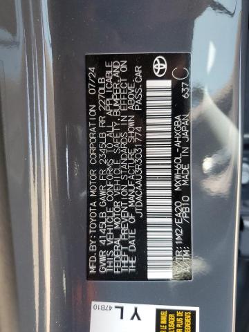 2024 TOYOTA PRIUS LE JTDACAAU3R3031774