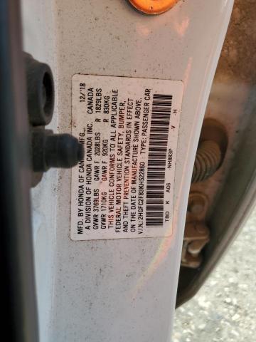 2019 HONDA CIVIC SPORT 2HGFC2F83KH522860