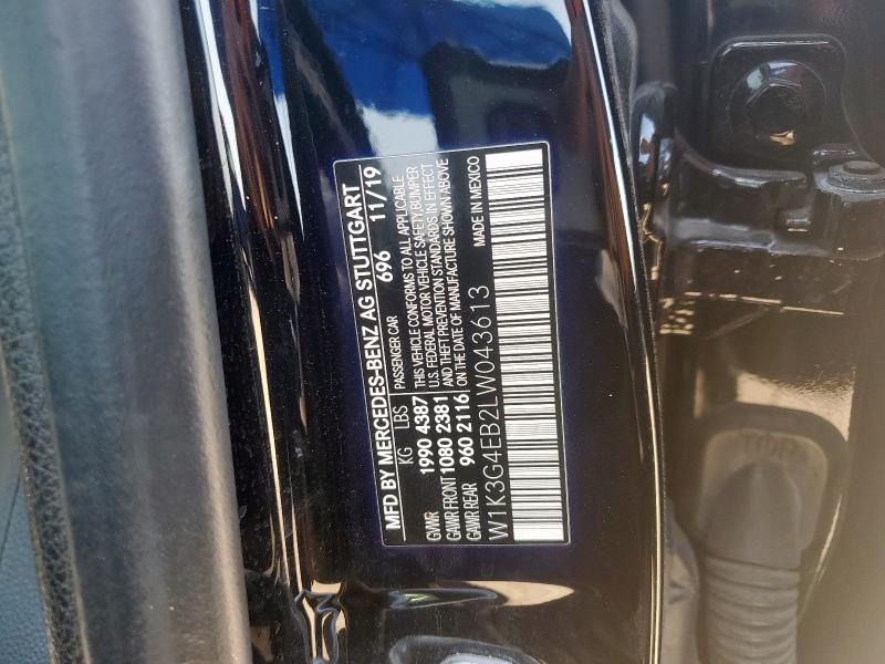 2020 MERCEDES-BENZ A 220 W1K3G4EB2LW043613