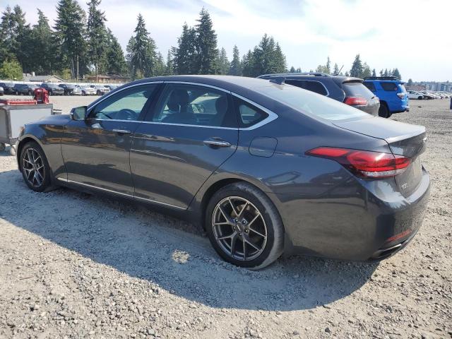 GENESIS G80 BASE 2018 gray  gas KMHGN4JE2JU233031 photo #3