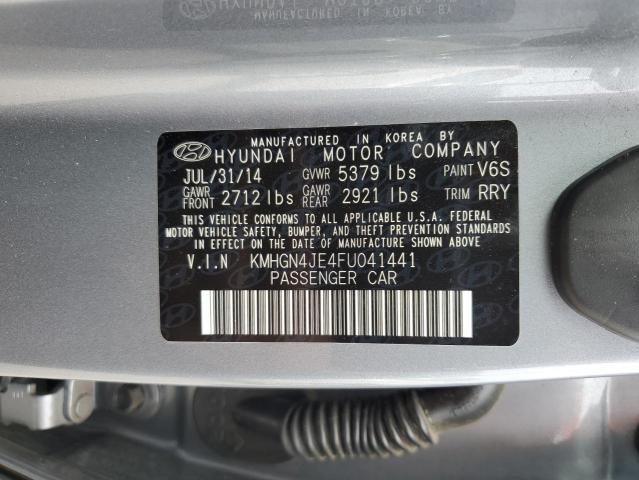 2015 HYUNDAI GENESIS 3. KMHGN4JE4FU041441