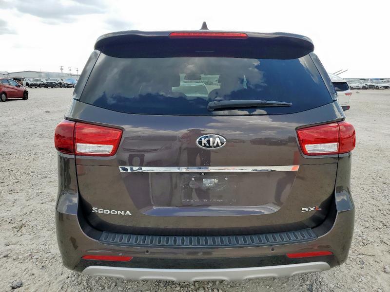 2016 KIA SEDONA SXL KNDME5C10G6128878