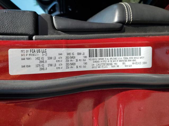 2015 JEEP GRAND CHER 1C4RJFCM3FC882486